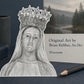 Our Lady of Champion sticker, Our Lady of Good Help Marian apparition art — Catholic gift from Glory Be Gifts – view 7