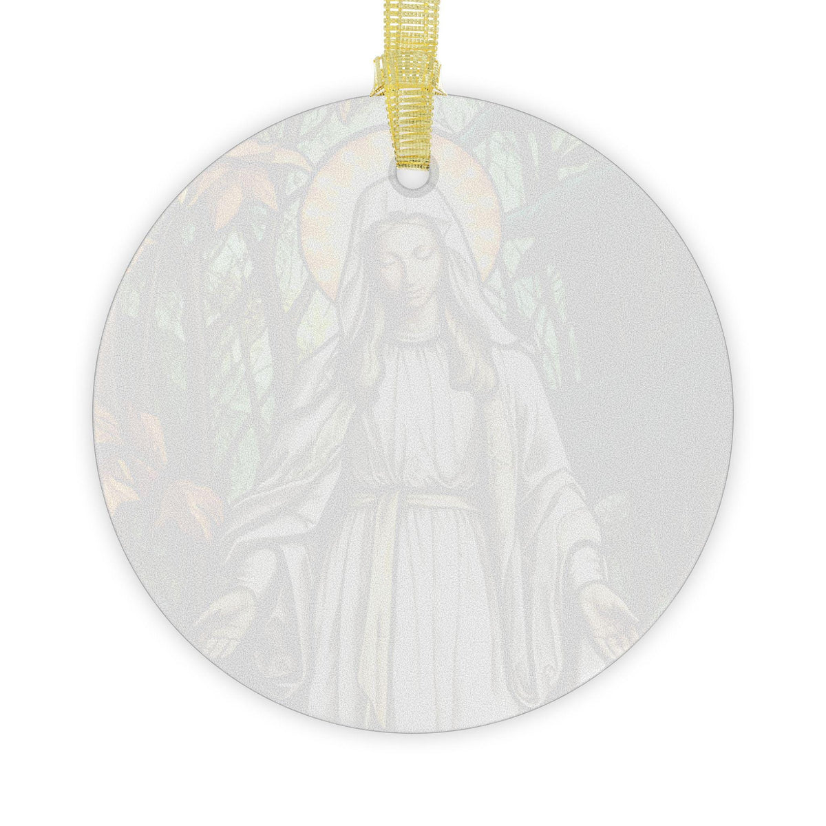 Our Lady of Champion Glass Ornament, Catholic Christmas Gift