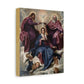 Coronation of Mary canvas print, Queen of Heaven prayer space art — Catholic gift from Glory Be Gifts – view 3