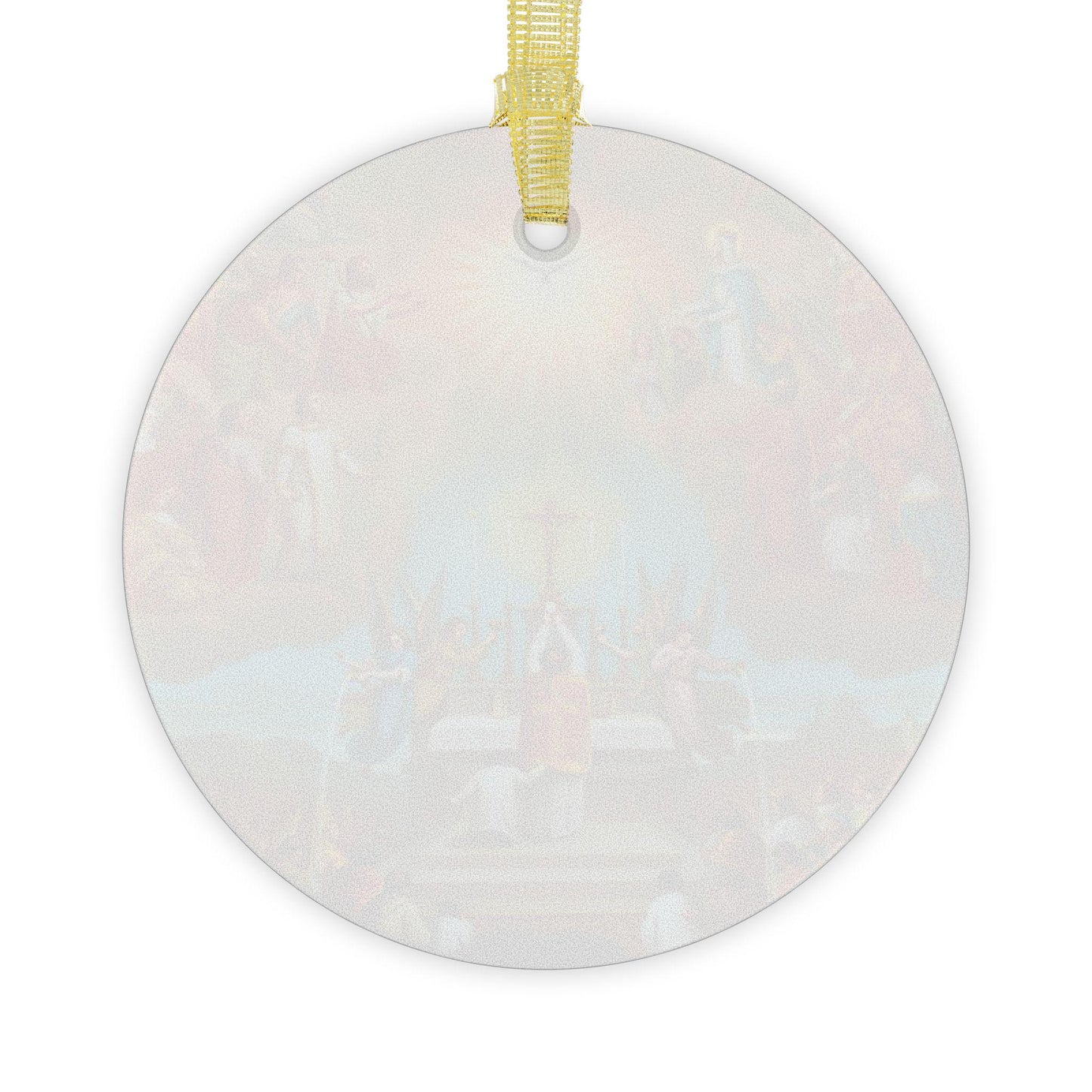Catholic Mass Glass Ornament, Eucharist Christmas Gift