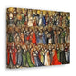 Communion of Saints Canvas – Watercolor All Saints Art