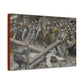 St. Simon of Cyrene Canvas, Stations of the Cross Art