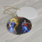 Annunciation Ceramic Ornament – 1st Joyful Mystery of the Rosary