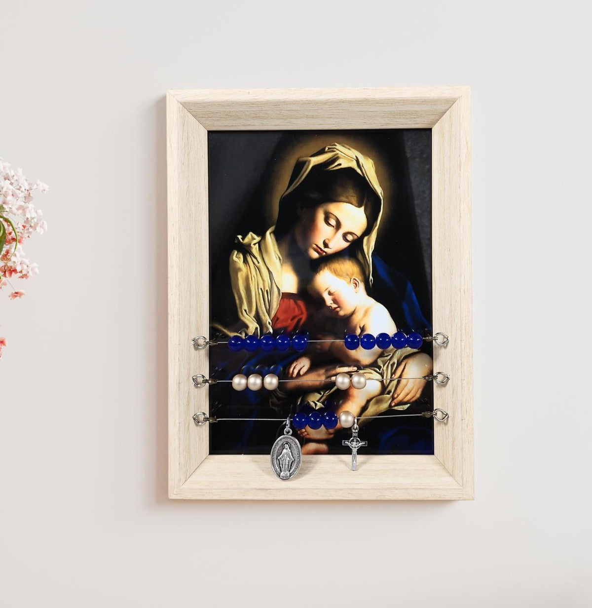 Mary Mother of God abacus rosary — additional product photo
