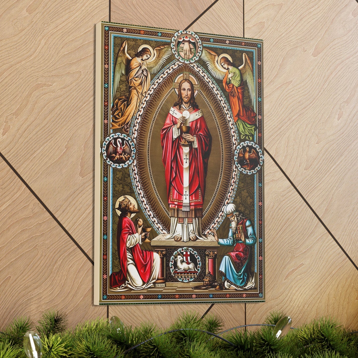 Jesus the High Priest Catholic Canvas Print