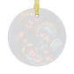 Holy Family Stained Glass Catholic Christmas Ornament
