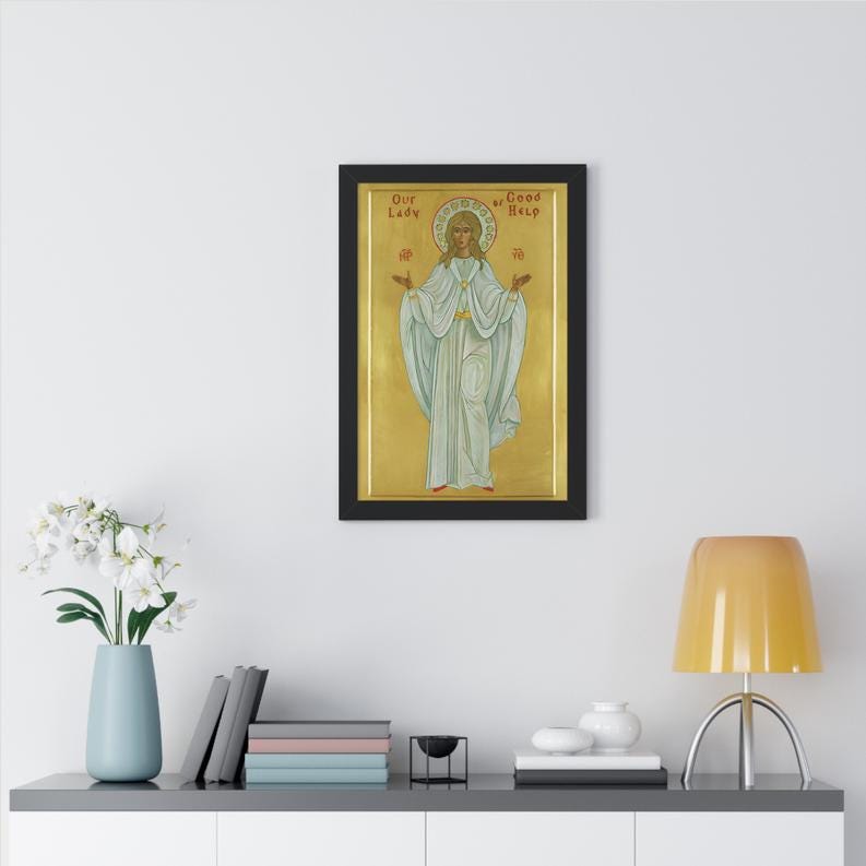 Our Lady of Good Help Digital Download | Catholic Icon