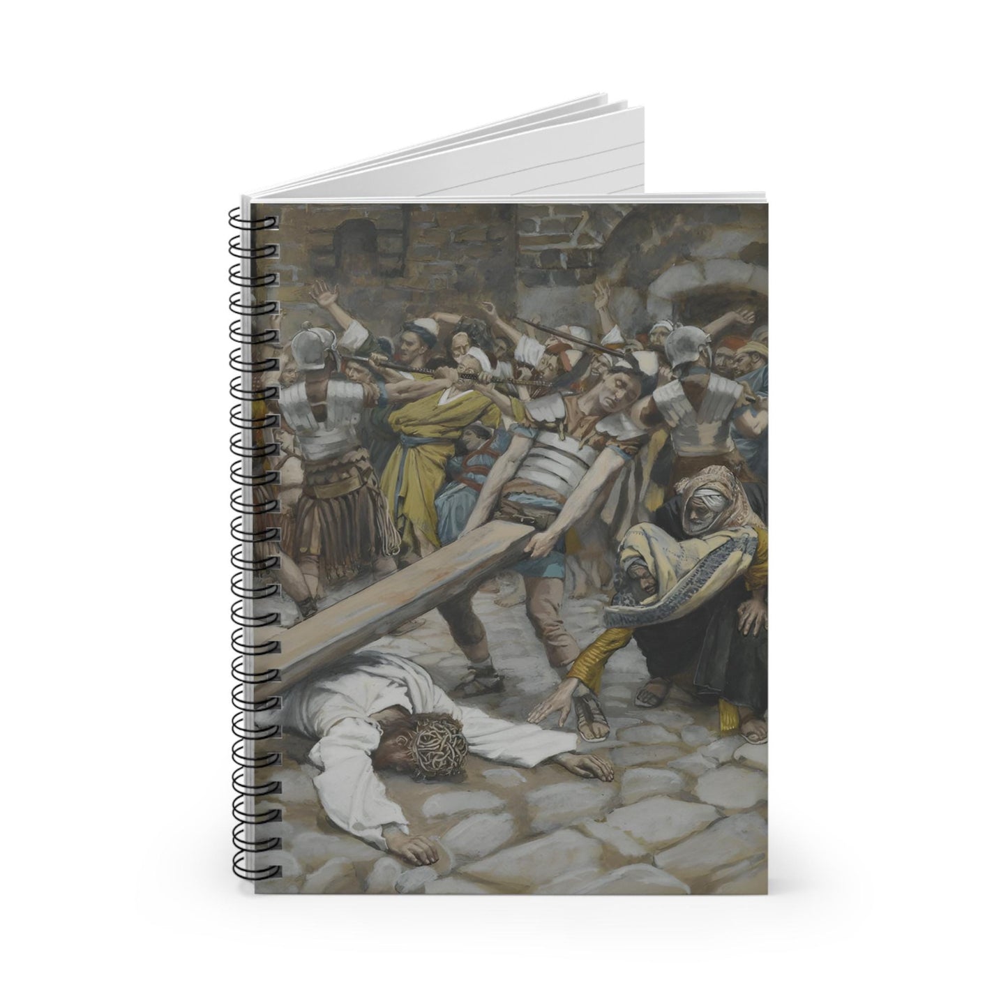 Saint Simon of Cyrene, Confirmation Gift, Stations of the Cross Sorrowful Mysteries Adoration Journal, Religious Diary, Catholic Notebook