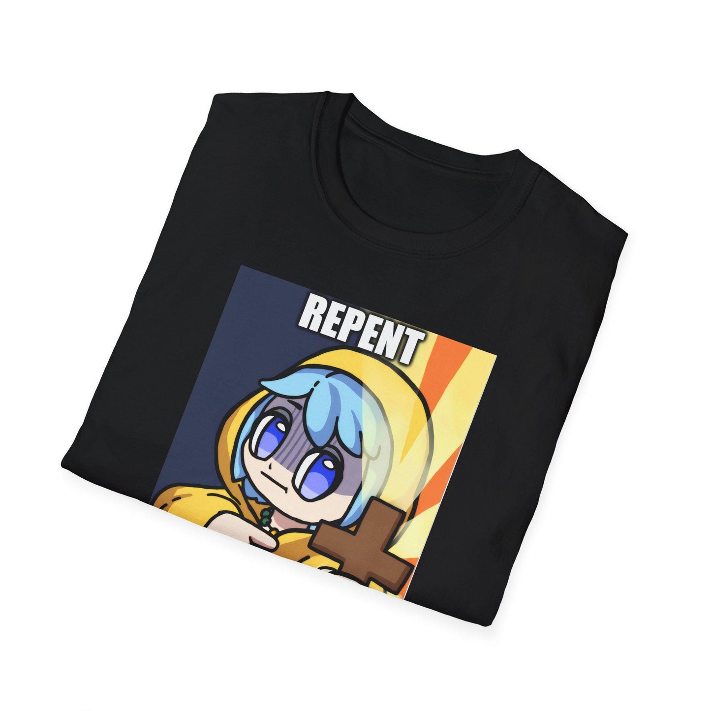 Luce Repent Anime Catholic Tee, 2025 Jubilee Shirt