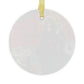 Our Lady of the Guard Patron of Sailors Catholic Glass Christmas Ornament