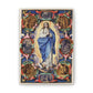 The Virgin of the Immaculate Conception Canvas, Annunciation Presentation and Visitation, Catholic Cartouch Mary Christmas Gift for wife