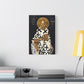 Saint Gregory Nazianzen Catholic Canvas Print Icon Gift, Religious Wall Art for prayer altar, confirmation gift