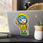Luce winking Jubilee Year mascot sticker, waterproof vinyl decal — Catholic gift from Glory Be Gifts