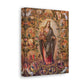Mysteries of the Rosary Canvas, Catholic Wall Art Gift