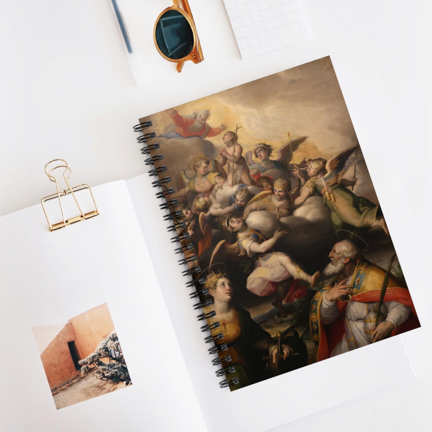 Pope St. Silverius Adoration Journal – Catholic gift from Glory Be Gifts – view 5