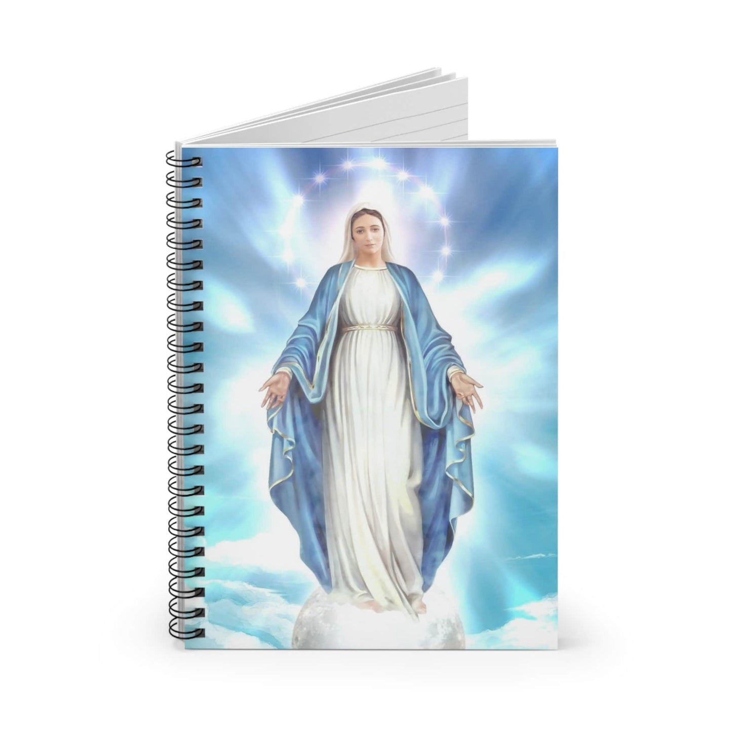 Our Lady of the Immaculate Conception adoration journal cover — Catholic gift from Glory Be Gifts
