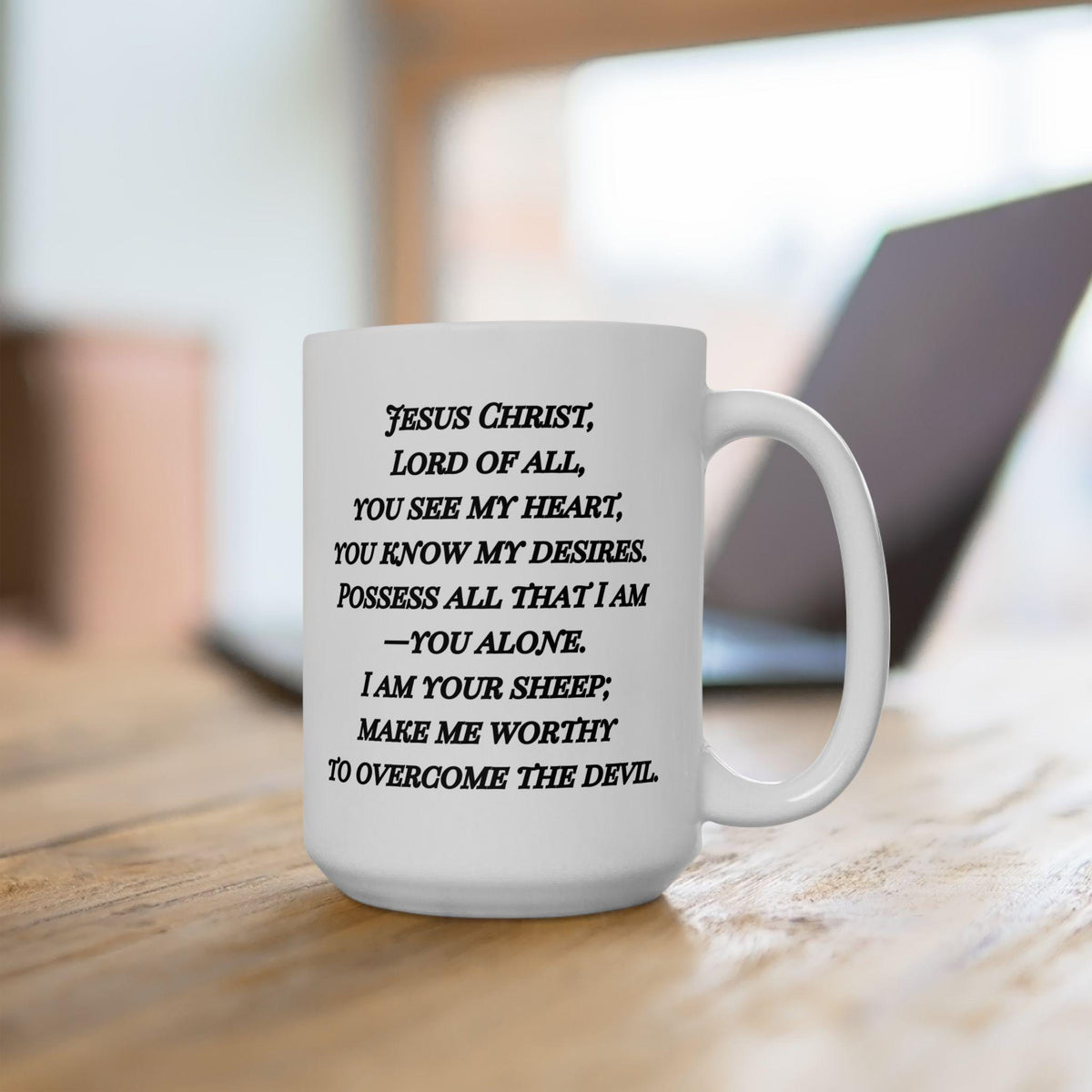 Saint Agatha Quote Catholic Mug