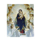 Our Lady Queen of Angels Plush Blanket