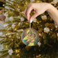 Our Lady of Schoenstatt Catholic Glass Ornament