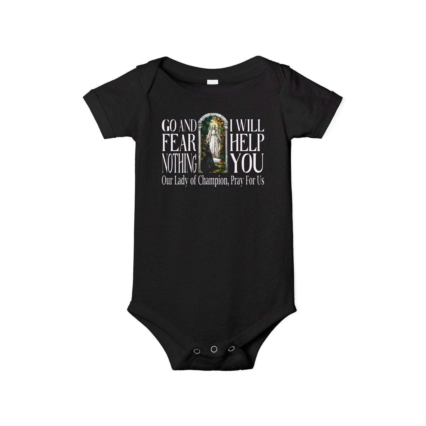Our Lady of Champion Catholic Tee, Champion Wisconsin Shrine