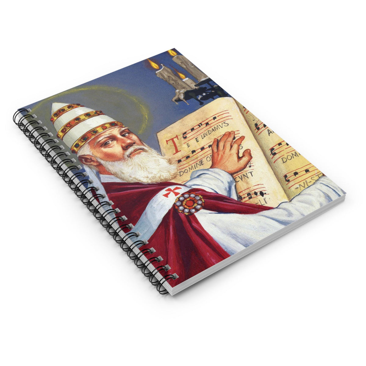 Pope St. Gregory the Great Adoration Journal – Catholic gift from Glory Be Gifts – view 3