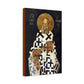 Saint Gregory Nazianzen Catholic Canvas Print Icon Gift, Religious Wall Art for prayer altar, confirmation gift