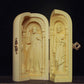 Holy Family Boxwood Altar Statue, Jesus Mary Joseph