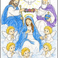 Mary Coronation Coloring Page for Kids – Catholic