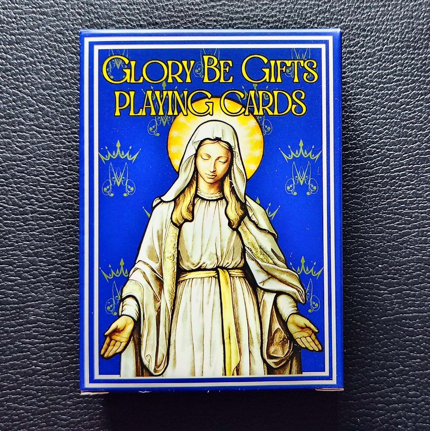 Our Lady playing cards deck featuring 52 unique Marian images — Catholic gift from Glory Be Gifts – view 2