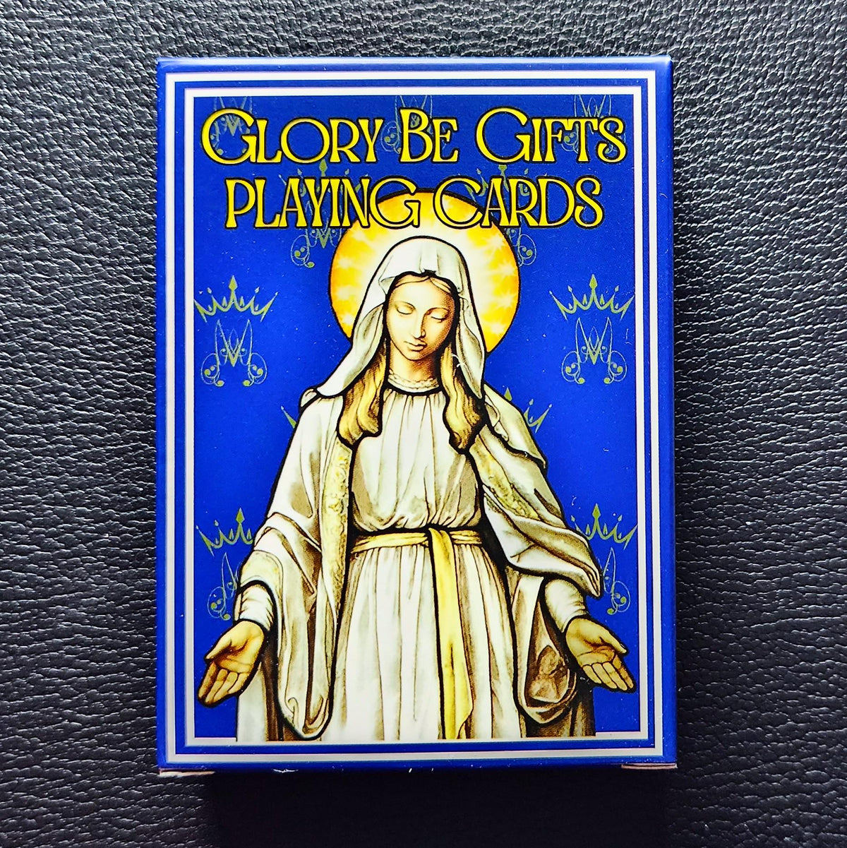 Our Lady playing cards deck featuring 52 unique Marian images — Catholic gift from Glory Be Gifts – view 2