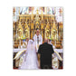 Catholic Wedding Gift Canvas Print Photo To Canvas