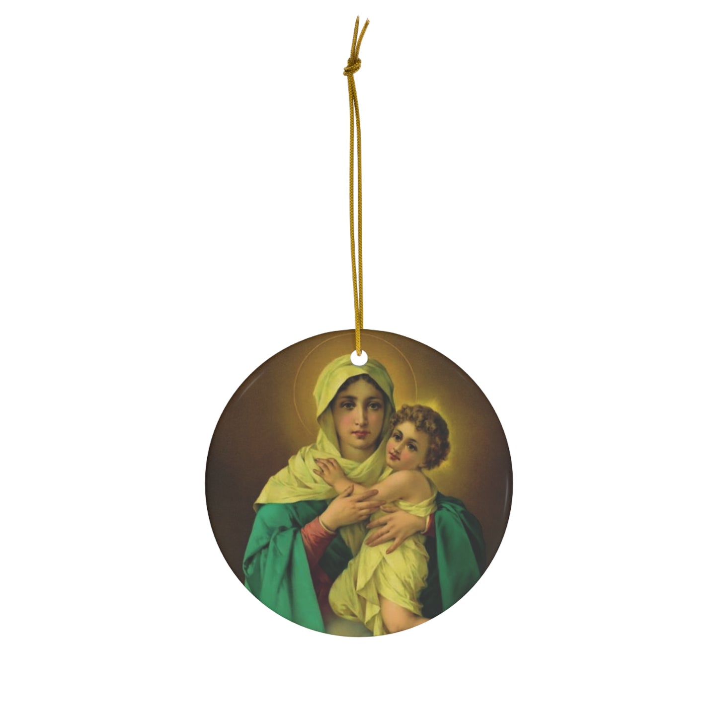 Our Lady of Schoenstatt Ceramic Ornament