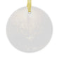 Triumph of Christianity Over Paganism Glass Ornament