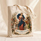Mary Undoer of Knots Tote Bag, Catholic Marian Devotion Tote