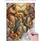 Coronation of Mary Catholic Coloring Page