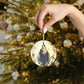 Our Lady Queen of Angels glass ornament — additional product photo
