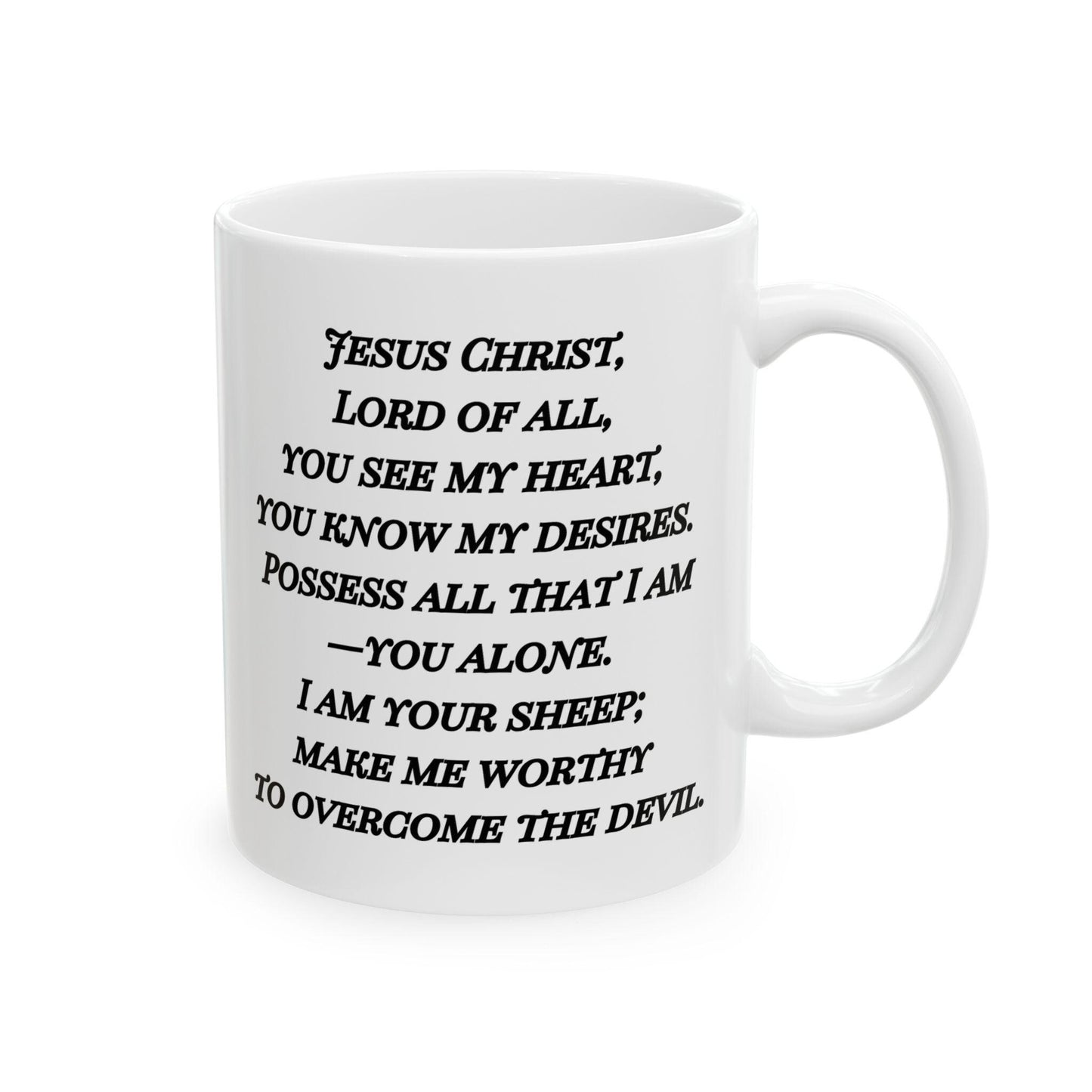 Saint Agatha Quote Catholic Mug