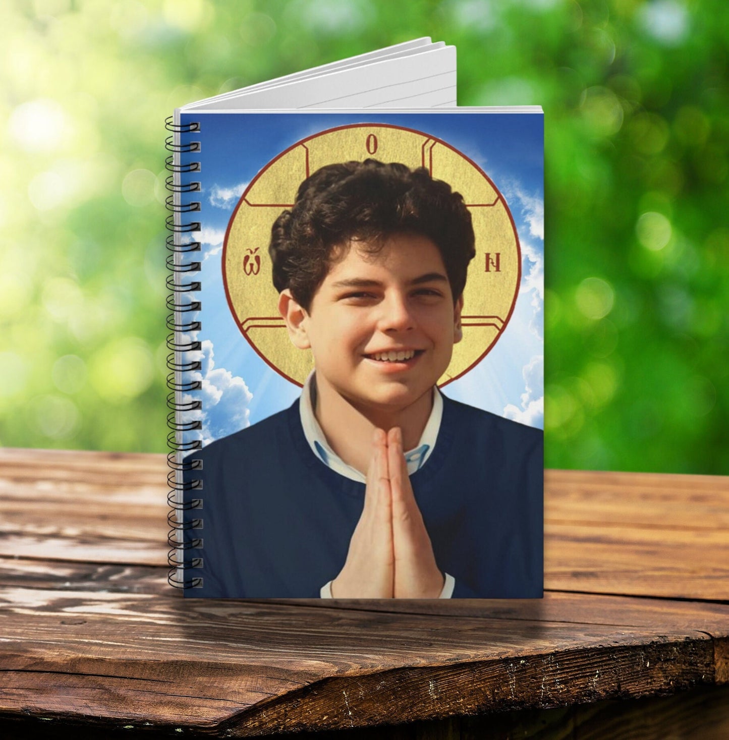 Blessed Carlo Acutis prayer journal — Catholic gift from Glory Be Gifts