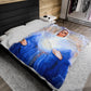 Mary Mother of the Eucharist Plush Blanket