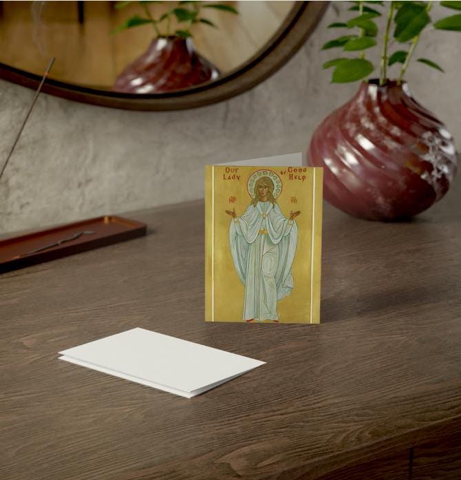 Our Lady of Good Help Digital Download | Catholic Icon