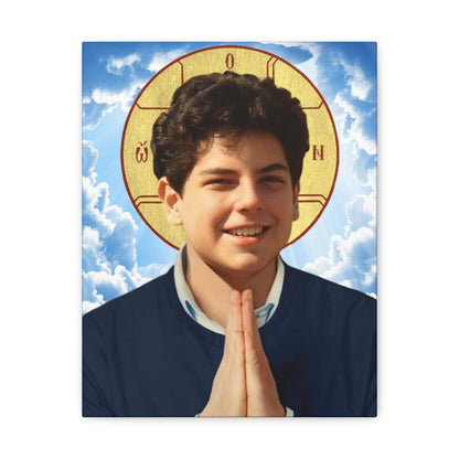 Blessed Carlo Acutis Catholic Canvas Print