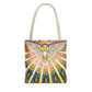 Holy Spirit Tote Bag – Mosaic Art Canvas Shoulder Bag