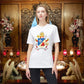 Pope Crest Unisex Catholic T-Shirt
