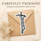 Catholic Crucifix Sticker Jesus Christ Pope JPII Ars Deo Sacred Art by Brian J Kelliher Vinyl Decal Catholic Gift Car Laptop Waterbottle