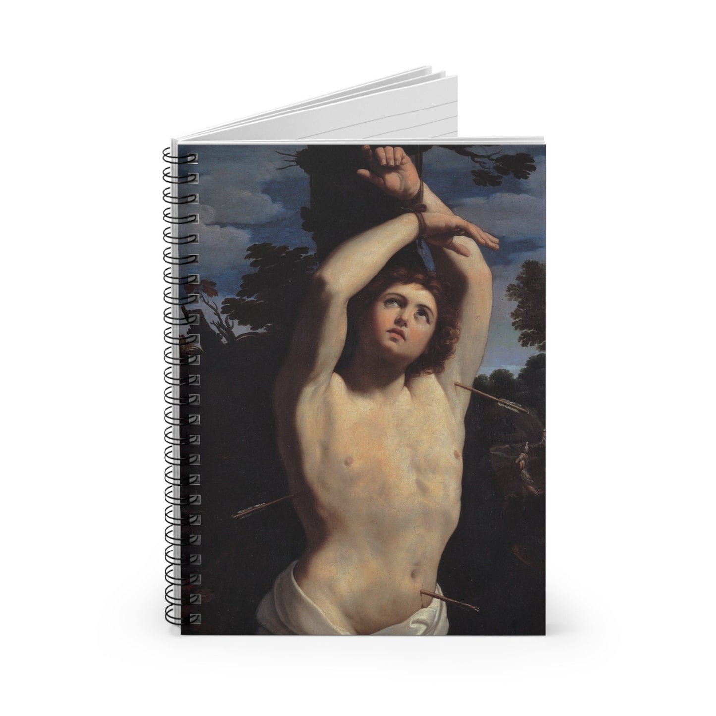 St Sebastian Martyr Catholic Notebook, Catholic Saint Journal Gift Idea, Confirmation Saint, Cathechism Git