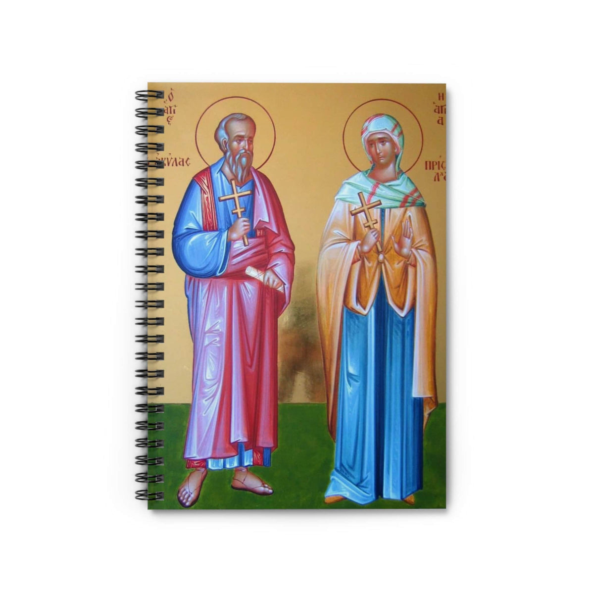 Priscilla and Aquilla Wedding Journal, Catholic Adoration Gift