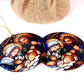 Stained Glass Nativity Ornament, Catholic Christmas Gift