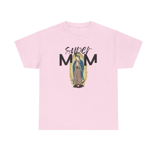 Mary Mother of God Catholic T-shirt Gift for mom, Catholic Christmas Shirt Mother, Super hero mom shirt gift for Catholic