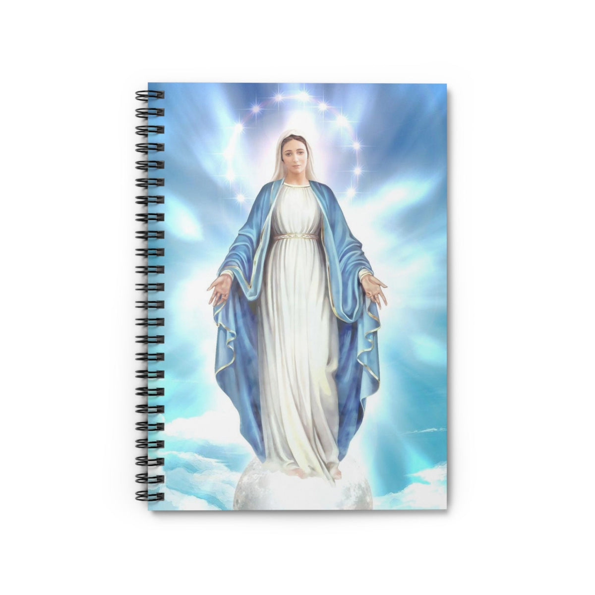 Our Lady of the Immaculate Conception adoration journal cover — Catholic gift from Glory Be Gifts – view 2