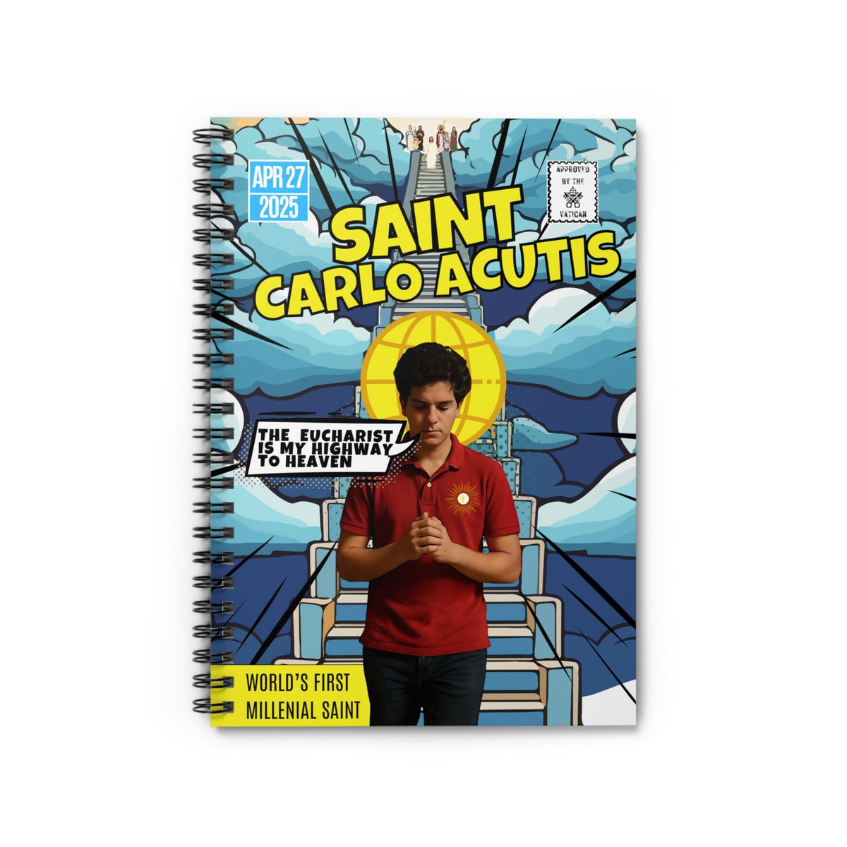 Saint Carlo Acutis Blessed Adoration Journal | Catholic Gift